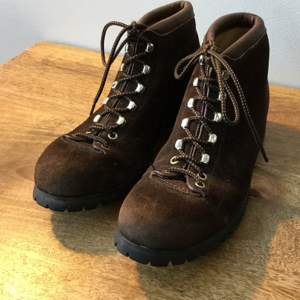 Vintage Hiking Boots Alps Fabiano Rocca